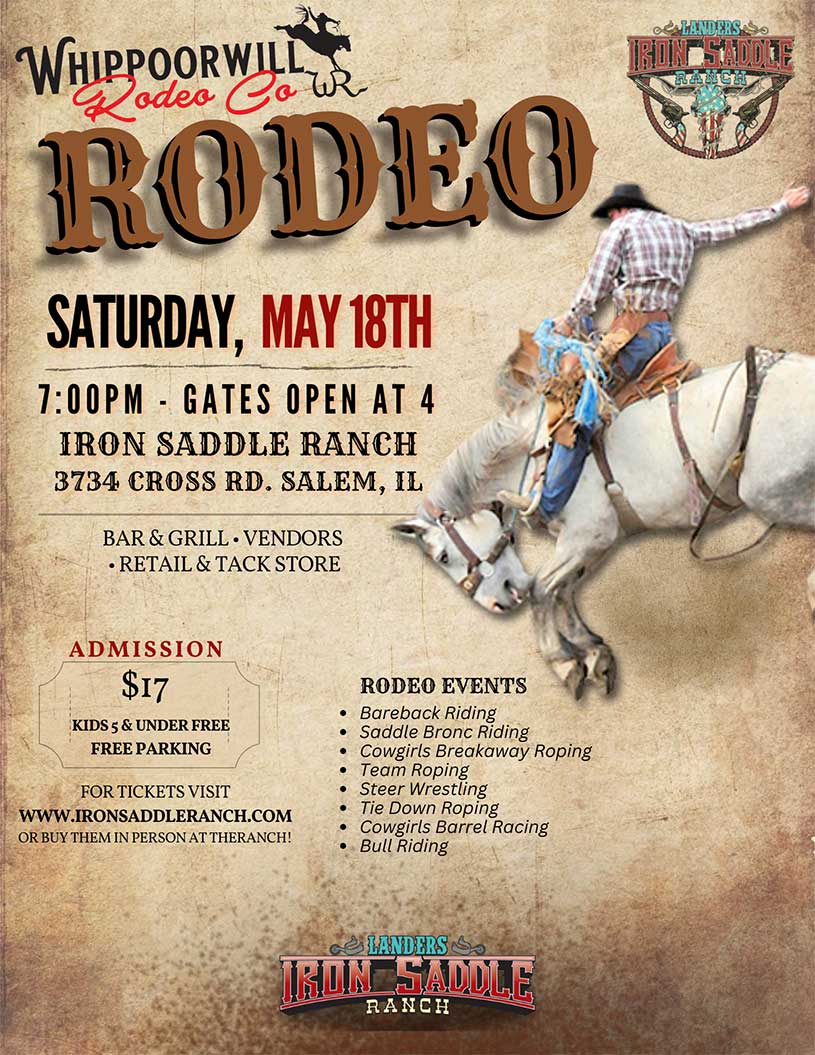 Whippoorwill Rodeo at Iron Saddle Ranch